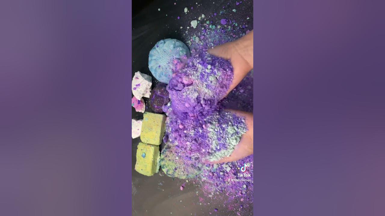 Oddly satisfying gym chalk crushing part 34 asmr funfunletsgo 