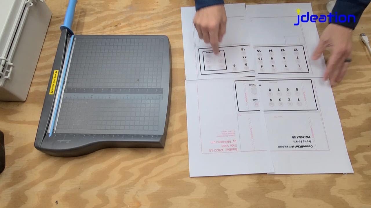 Vinyl Gland Label Kit and Hole Cut Template Instructions