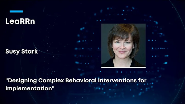 [Grand Round] Susan Stark, PhD, OTR/L, FAOTA