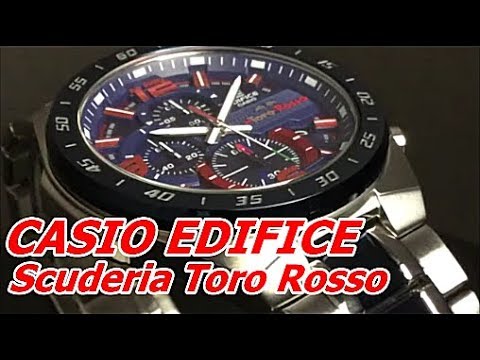 CASIO EDIFICE EFR-563TRJ-2AJR 腕時計 CASIO EDIFICE EFR-564TR-2AJR Scuderia Toro Rosso Limited