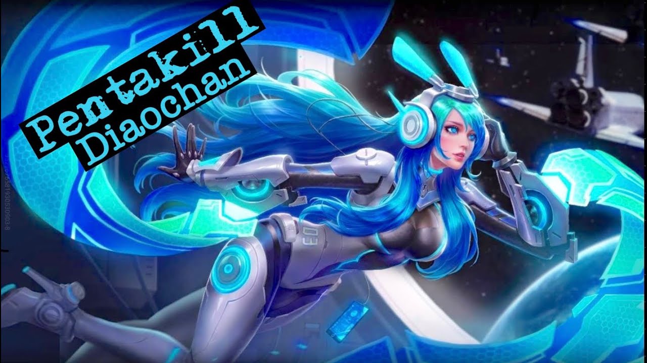 ||Penta kill sealed the victory!||~ Honor of Kings || “Diaochan Intersellar Diva” Gameplay