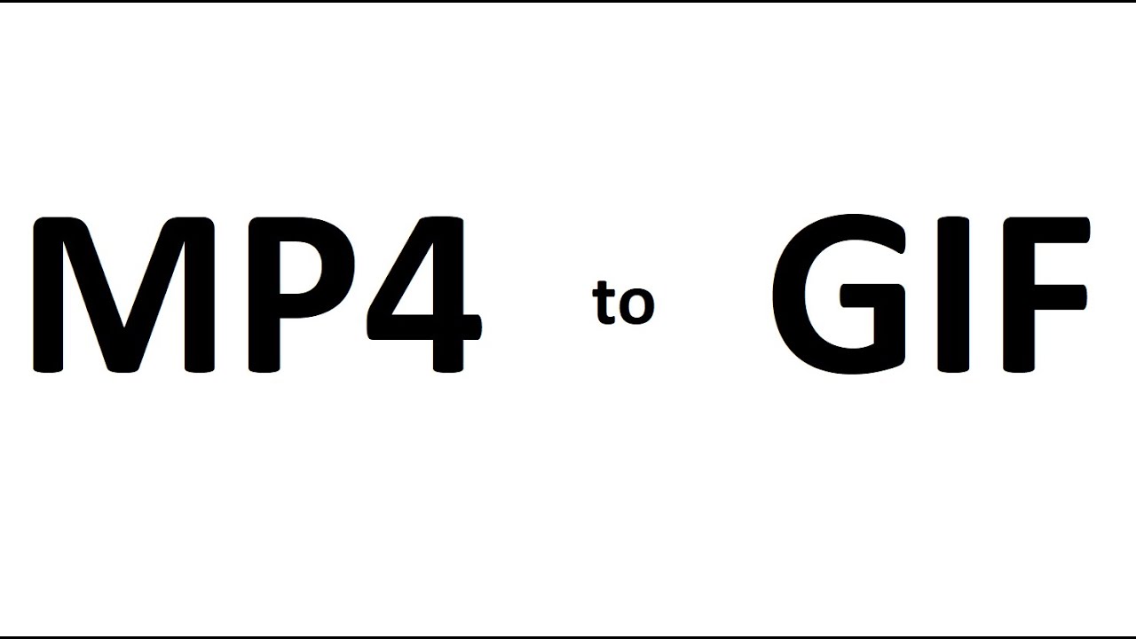แปลงไฟล์ mp4 เป็น gif Update New How To Convert MP4 To GIF Online