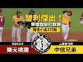 【漁夫二軍戰報】20260809 樂天桃猿 vs 中信兄弟 - 蔡琞傑致勝上壘百分百！胡孟智補刀2打點！