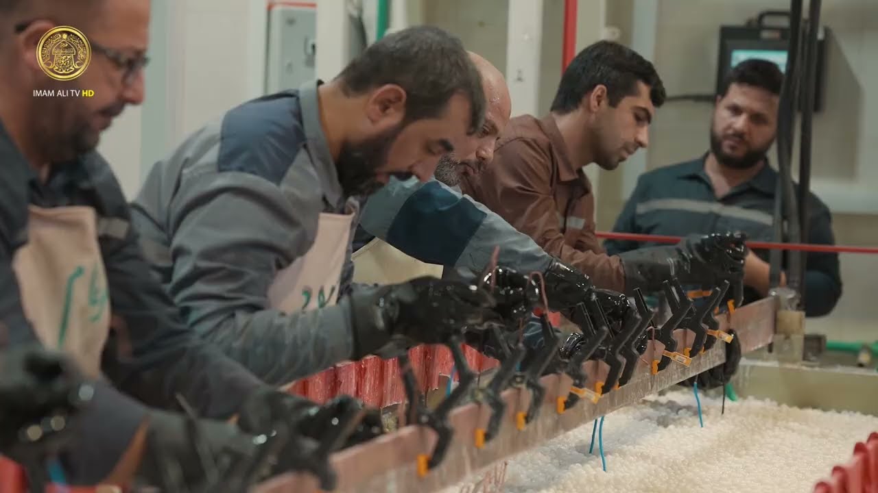 وثائقي : مشروع الإيوان الذهبي الكبير لحرم آمير المؤمنين (عليه السلام)