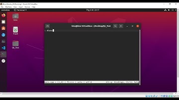 Qt: Create Qt console app in Ubuntu Linux terminal from scratch