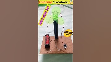 DIY amazing DC Fan At home 😄🤩 DC motor life hacks #dcmotor #shorts