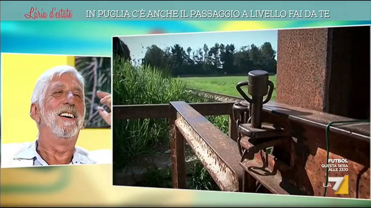 In Puglia c'è anche il passaggio a livello fai da te