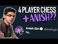 4 Player Chess with 4 Super-GMs: Hikaru, Anish Giri, Vidit, Radjabov