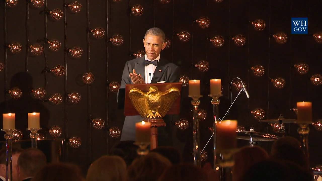 President Obama Hosts a State Dinner