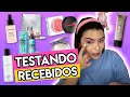 TESTANDO OS LANÇAMENTOS DE MAKE E SKINCARE ✨🎉 MAC ✨ VIZZELA ✨ BENEFIT ✨ AVON