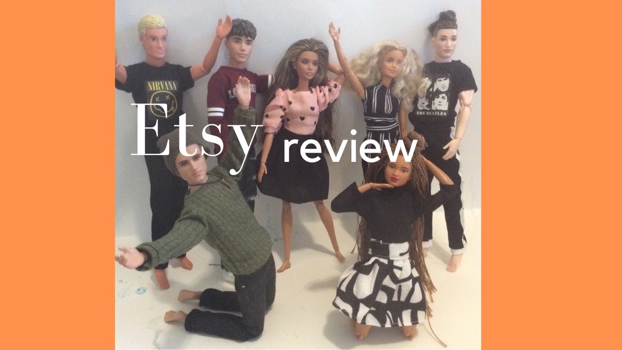 Doll Etsy shop reviews!😍👚👕👖 YouTube