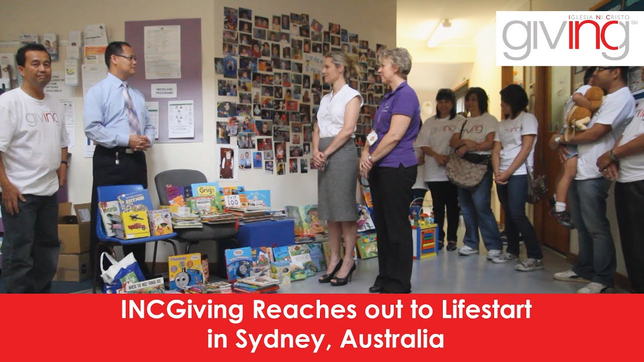 INCGiving Reaches out to Lifestart in Sydney, Australia incoterms