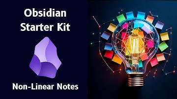 Obsidian For Beginners 📝 Non-Linear Note Taking, Plugins & Templates