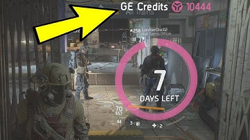 THE DIVISION - EASIEST WAY TO GET GLOBAL EVENT CREDITS! (THE DIVISION PATCH 1.7 TIPS & TRICKS)