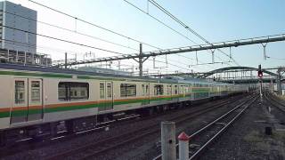 E233系3000番代チタNT53＋NT3編成 配給輸送 大宮