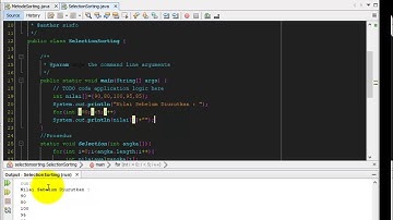 PRAKTIKUM STRUKTUR DATA PERTEMUAN I (Bag. 2) | SELECTION SORT
