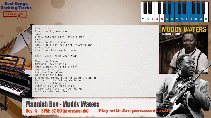 Mannish Boy Piano version - Piano performance video thumbnail