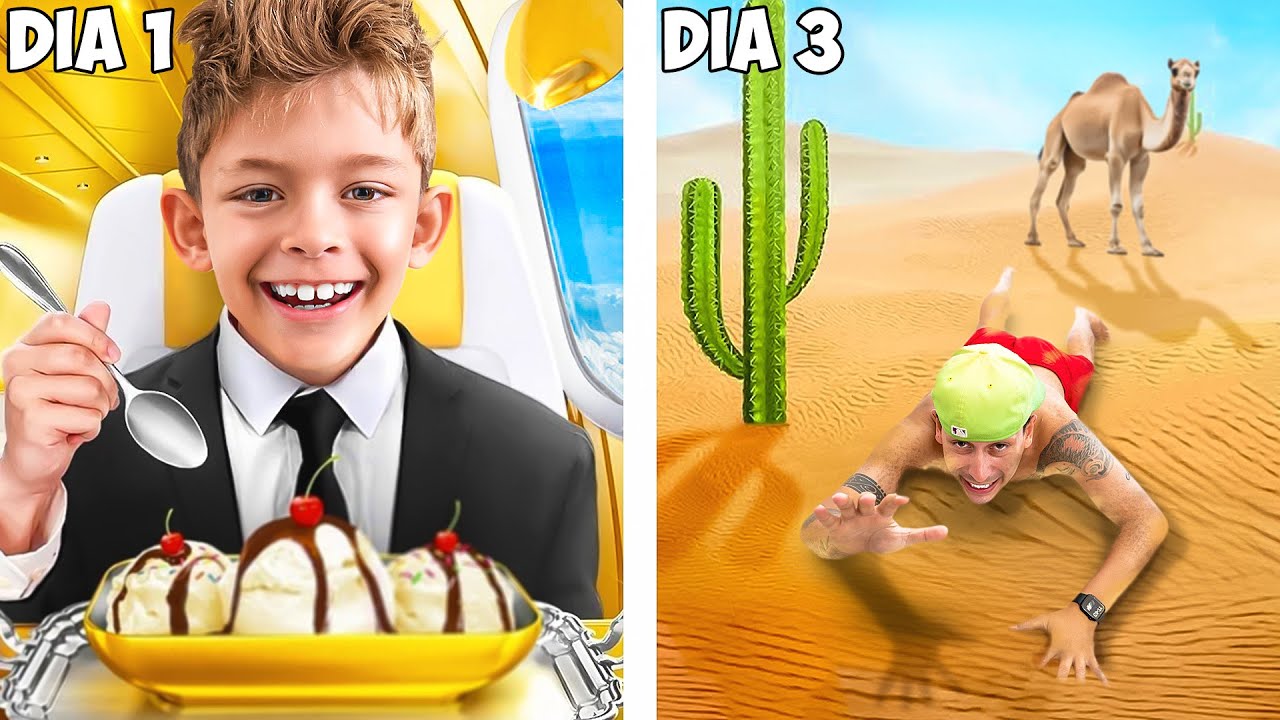 O Primeiro a Sobreviver na Viagem de 1 Vs Viagem de 10 Mil Vence Ft @Figuritalo