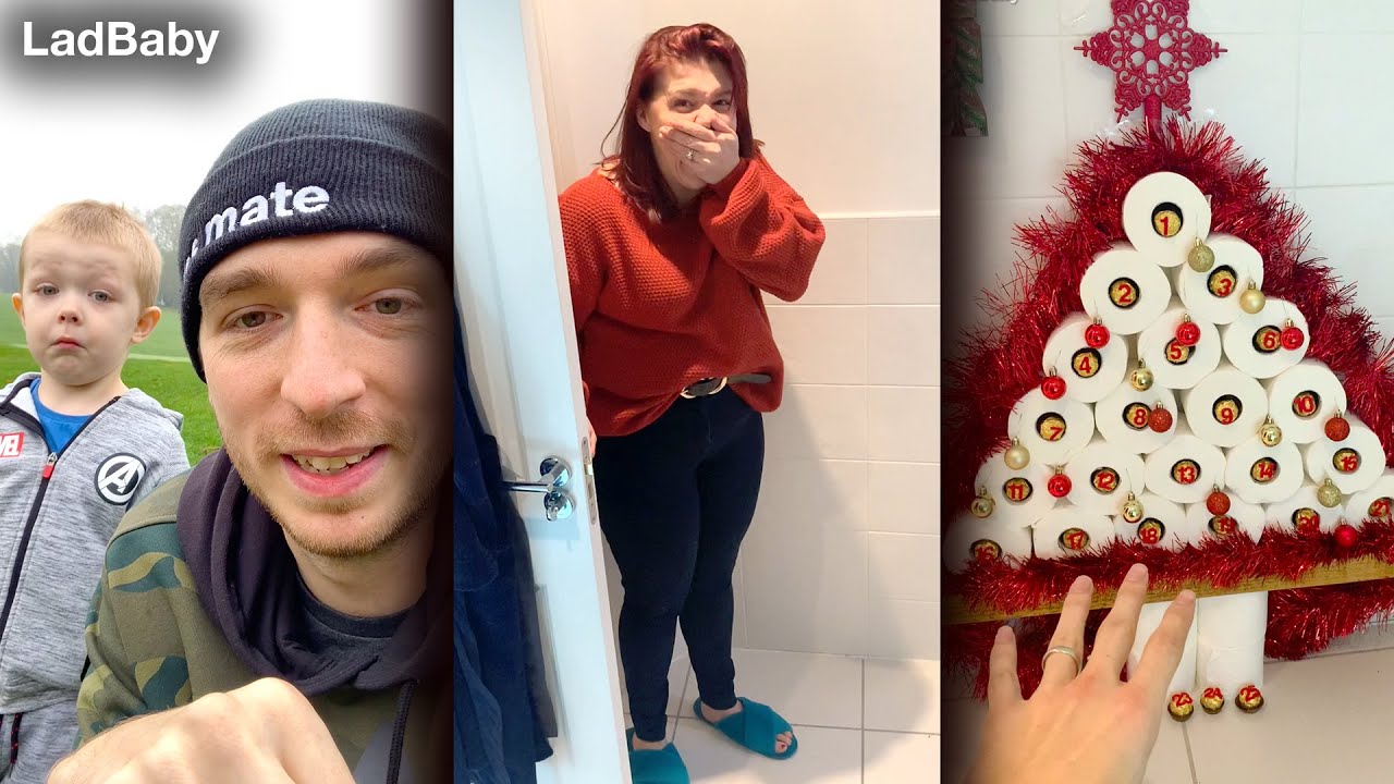 When Dad makes Mum a lockdown advent calendar 🗓️🚽