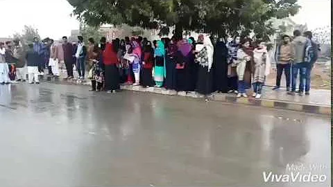 BZU Multan || Raining day in Bahauddin Zakariya university Multan