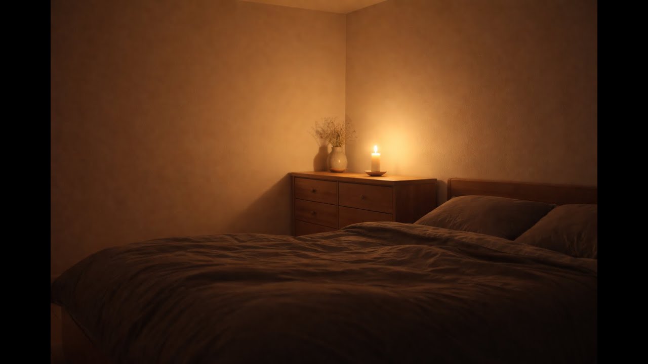 Wake Up at Night? Candlelight Sounds to Fall Back Asleep (No Talking)