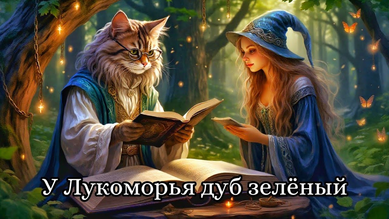 А.С.Пушкин - У лукоморья дуб зеленый 