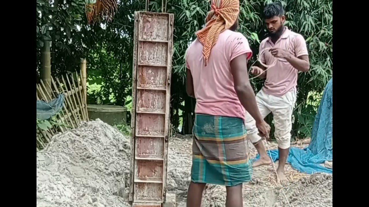 কলাম ফর্মা সেট করার সম্পূর্ণ প্রক্রিয়া | Column Shuttering Formwork Setup