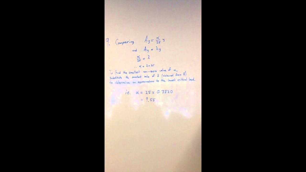Second order differential equation solutions week 5 - YouTube