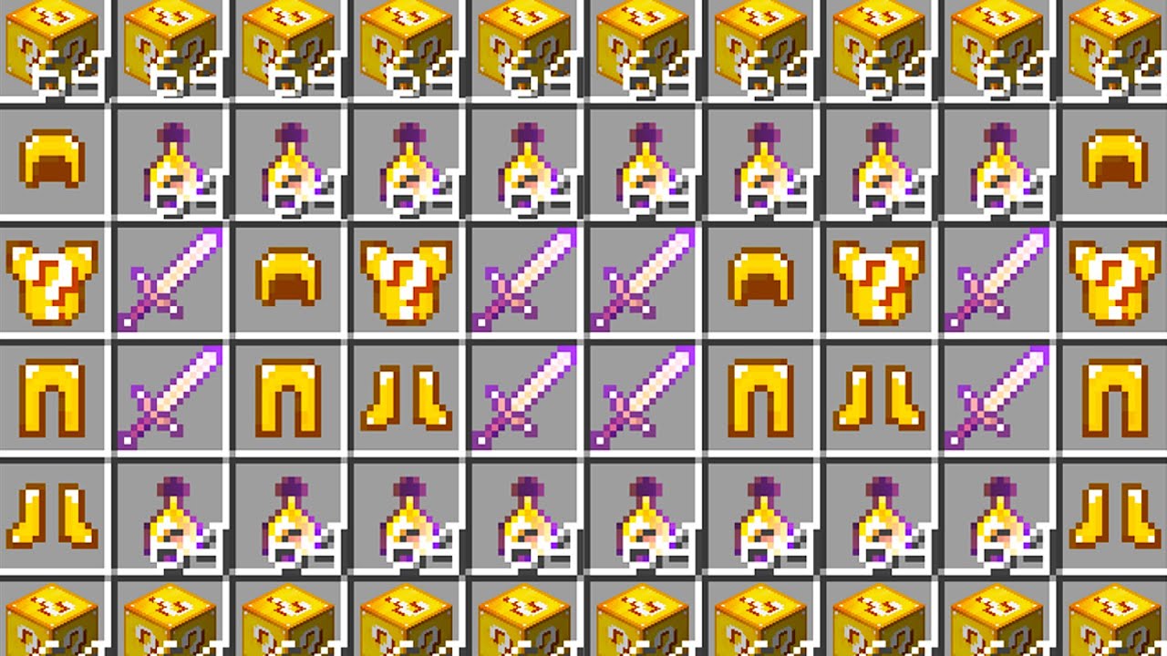 Minecraft Bedwars but i added lucky block generators..