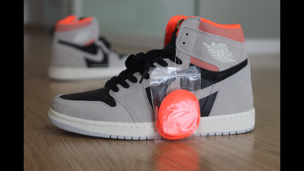 air jordan 1 retro high og neutral grey hyper crimson