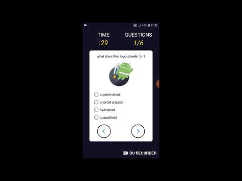 Quiz App - Udacity Android Basics by Google (Nanodegree Program)