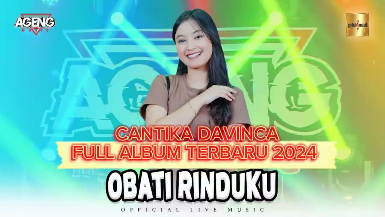 CANTIKA DAVINCA OBATI RINDUKU - FULL ALBUM 2024