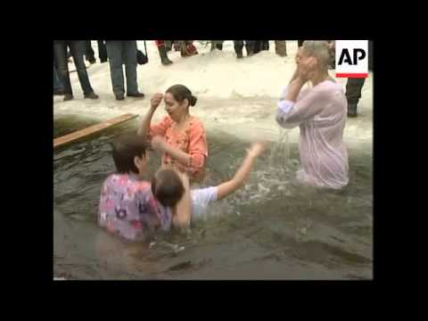 Video: How Holy Water Is Collected For Epiphany