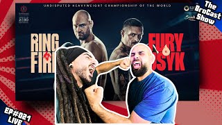 FURY vs USYK | Live Reaction from The BroCast Show | Undesputed