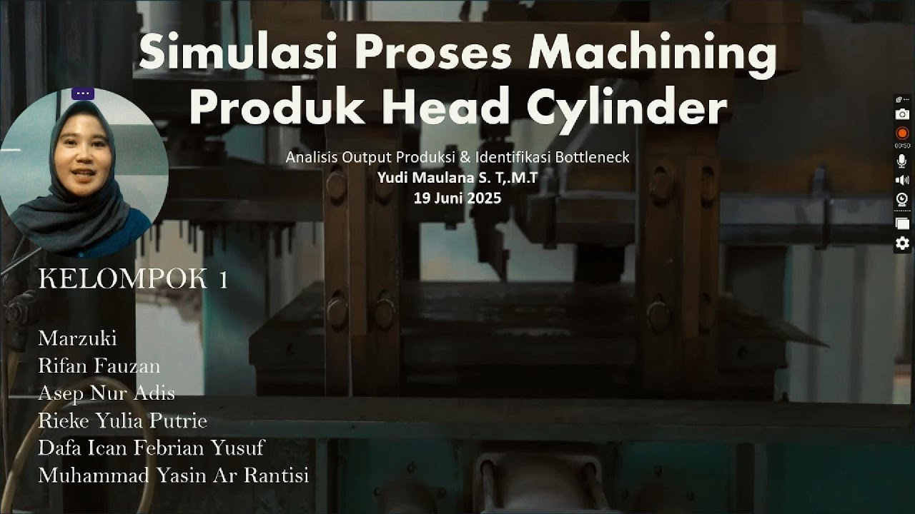 Permodelan Sistem Mengunakan Aplikasi Flexsim (Head Cylinder) - YouTube