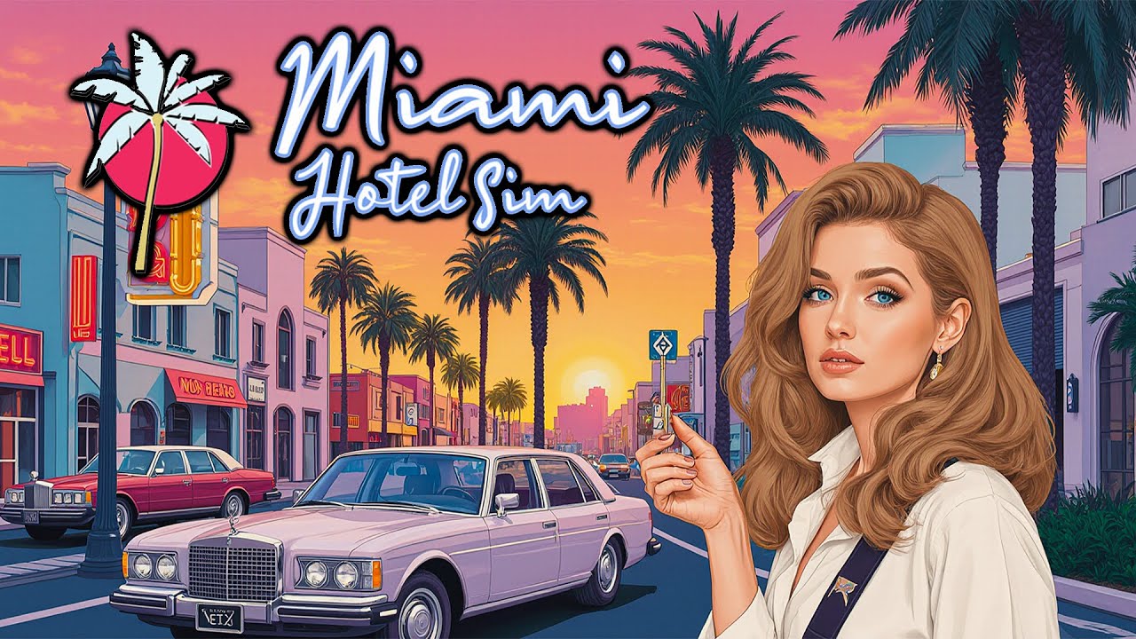 I Built My Own Luxury Hotel in Miami! 🌴💸 MIAMI HOTEL SIMULATOR Gameplay