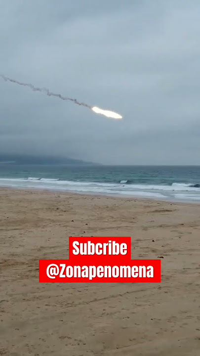 ketika Meteor jatuh ke laut #shots #meteor