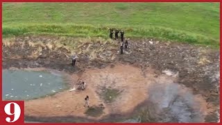 Florida pond drained as dive teams hunt for missing woman