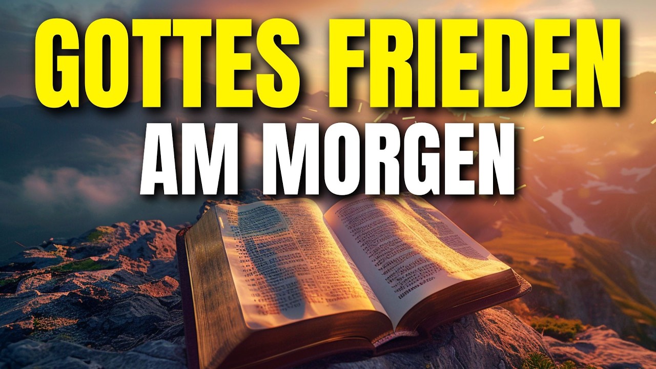 Morgengebet: Fülle deinen Tag mit Gottes Frieden und seinem Segen