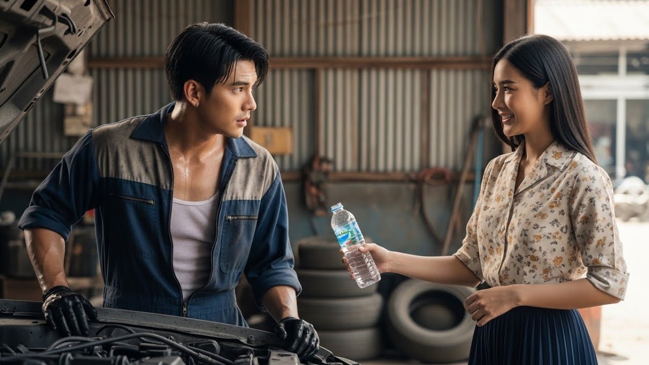 มหาเศรษฐีปลอมตัวเป็นช่างซ่อมรถ เพื่อทดสอบหัวใจรักแท้…ตอนจบทำเอาน้ำตาไหล 💔😭