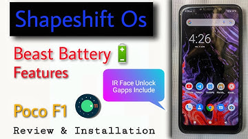 Shapeshift Os. Best Android 11 Battery Backup Rom. Install Shapeshift Os On Poco F1.