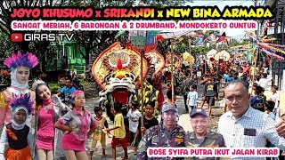 Kirab Meriah Barongan Joyo Khusumo New Bina Armada Srikandi Di Mondokerto Guntur Demak