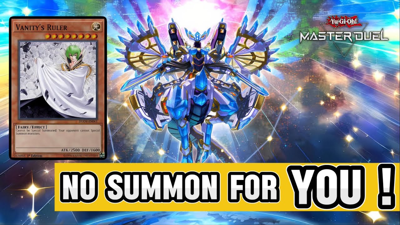 DRYTRON Vanity’s Ruler Deck, No Special Summon for your Opponent ...