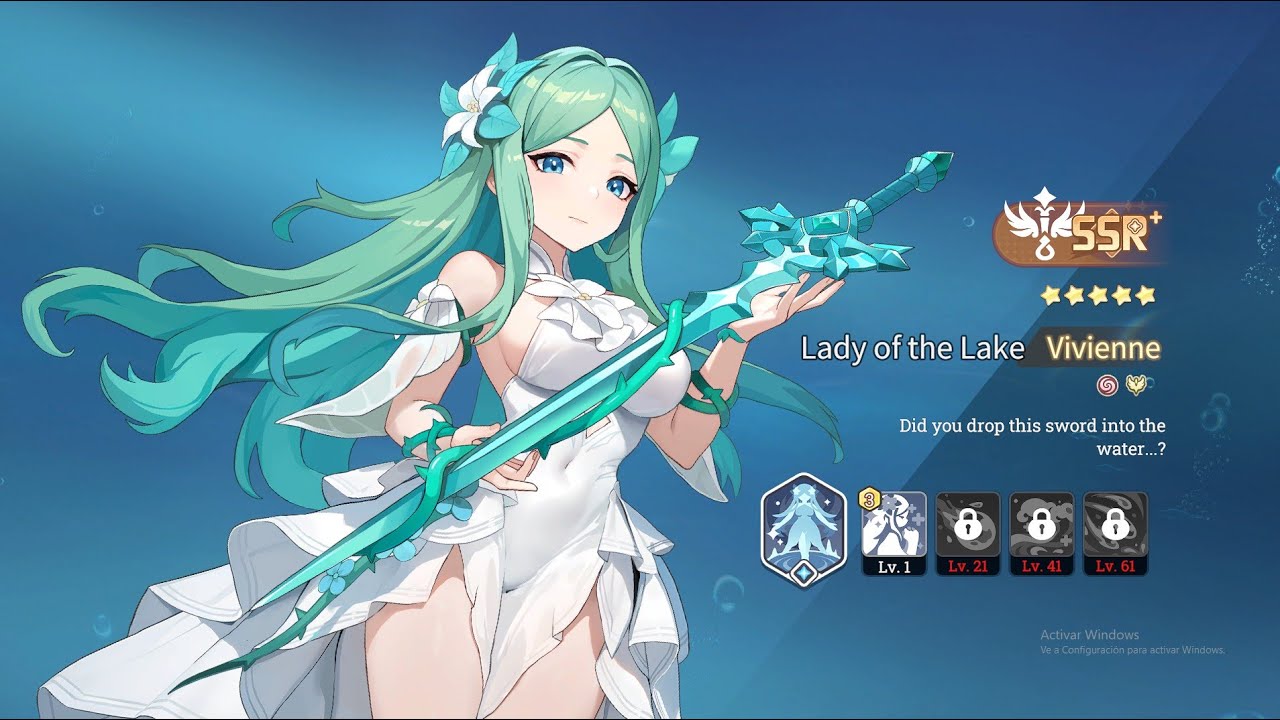 Dragon Traveler Inkbound Immortal Tales BannerGameplay SSR Lady of the Lake Vivienne