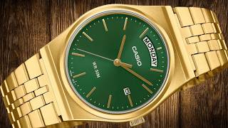 Casio's NEW $110 Dress Watch Looks Like a Rolex Day-Date! | MTP-B146 Review
