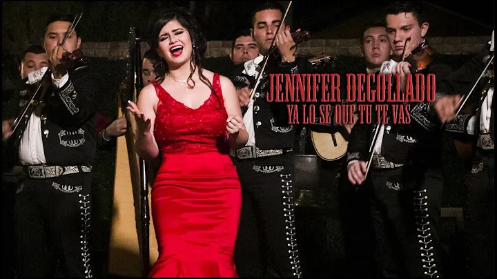 Jennifer Degollado - Ya Lo Se Que Tu Te Vas - Vide...
