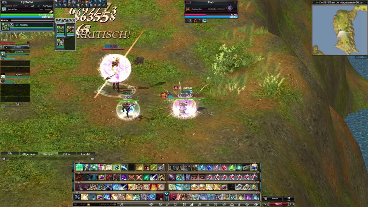 Rappelz Epic 9.4 The island of Gods with Mercenary &