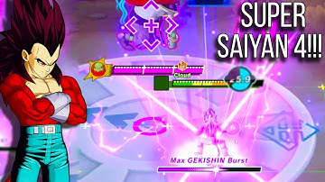 I Tried SSJ4 Vegeta in Gekishin Squadra and It Went...