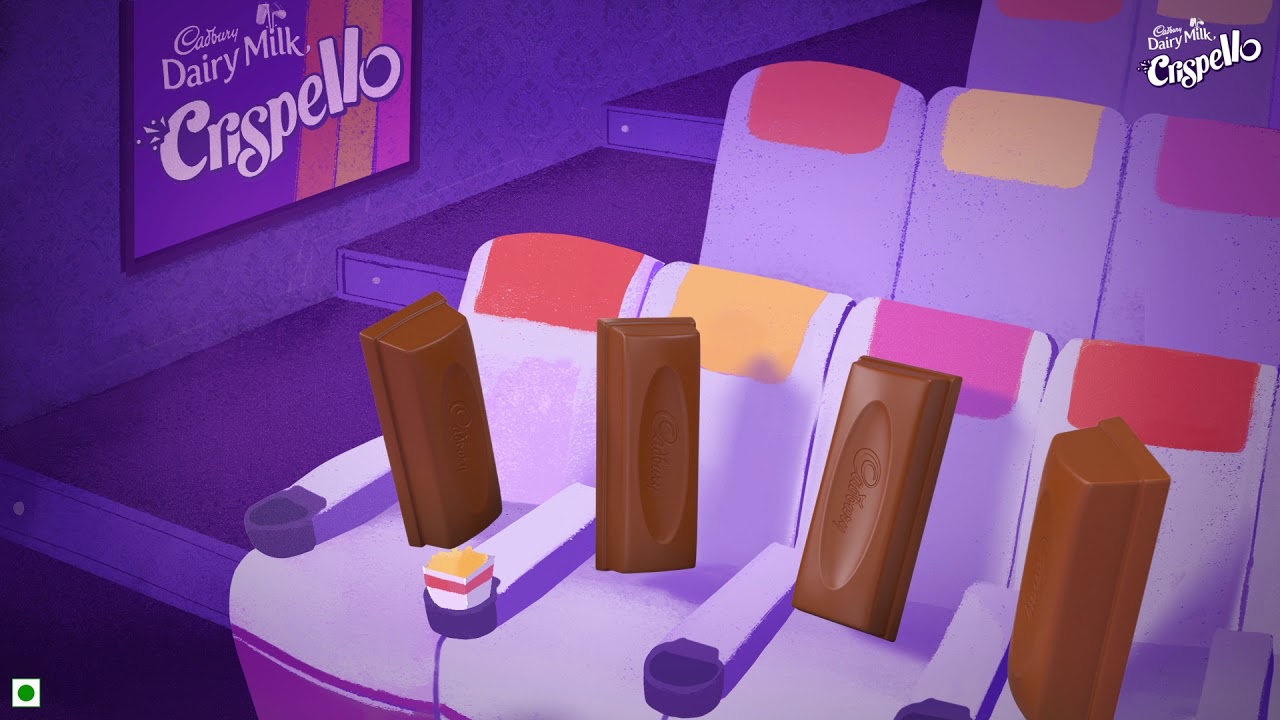 Cadbury Dairy Milk Crispello. The Movie Night. YouTube
