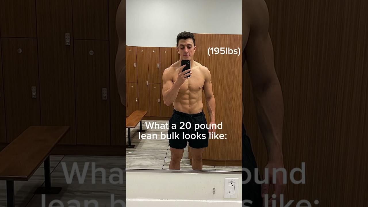 What a 20lb Lean Bulk Looks Like 💪 